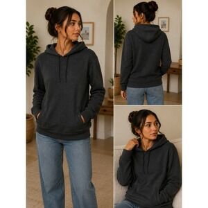 The Met Metropolitan Opera Hoodie Mens Large Charcoal Grey Dark Academia Art